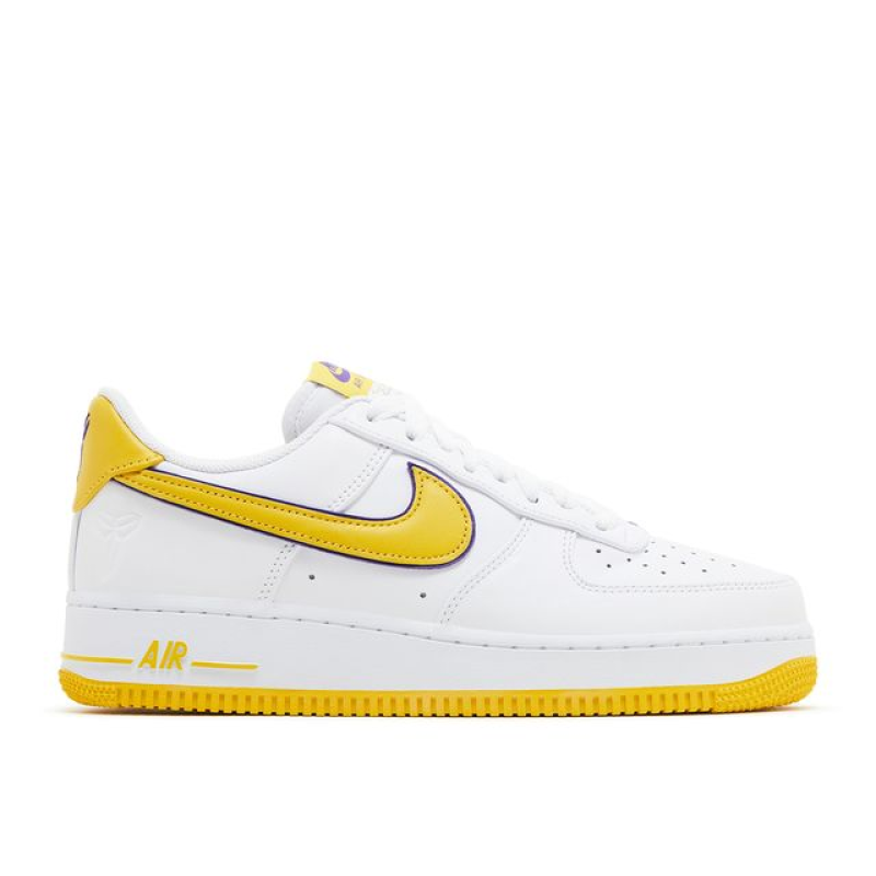 PK God Batch Nike Air Force 1 Low Retro QS Kobe Bryant Lakers Home FZ1151-100