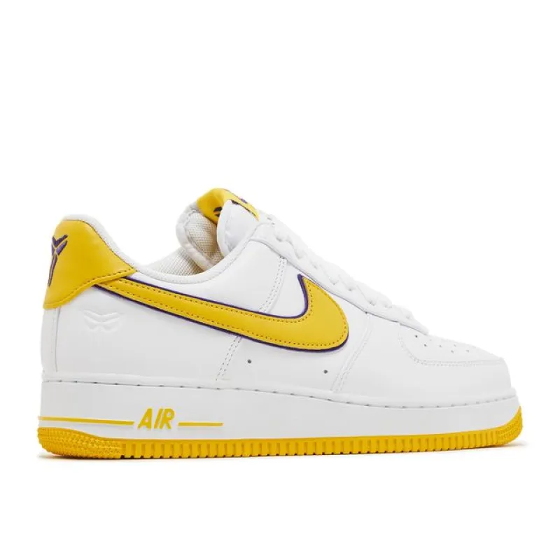 PK God Batch Nike Air Force 1 Low Retro QS Kobe Bryant Lakers Home FZ1151-100