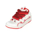 Lanvin Curb Sneaker White Red FM SKRK11 DRAP P230030