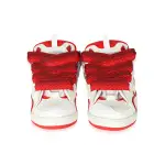 Lanvin Curb Sneaker White Red FM SKRK11 DRAP P230030