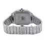 Cartier Iced Out Cartier Santos Round Baguette Diamond 