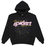 Sp5der P*NK V2 Hoodie Black