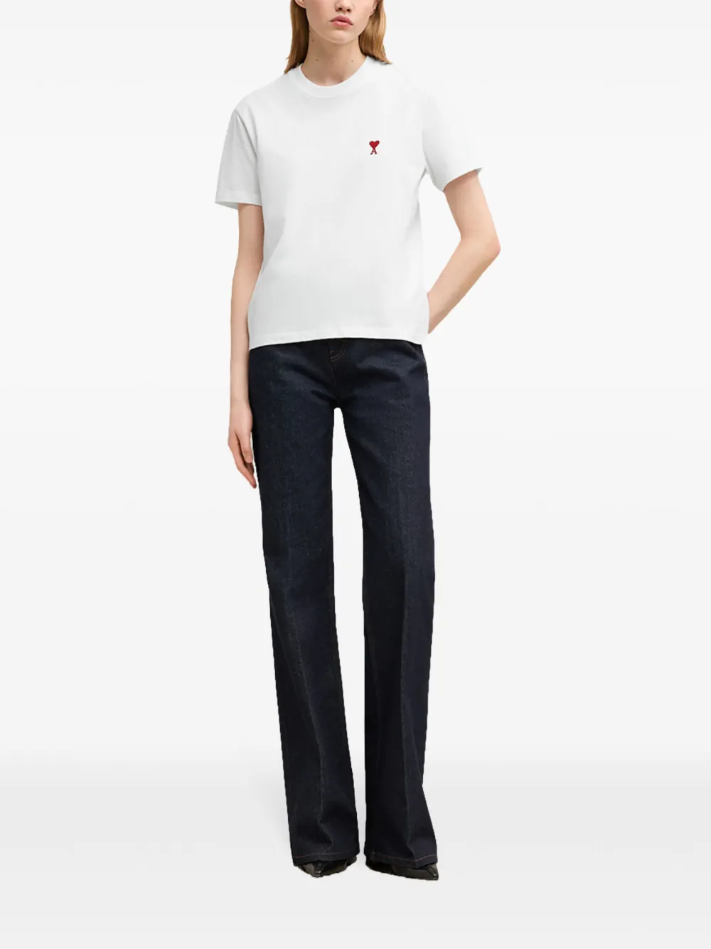 Amiri Red AMI De Coeur Unisex T-Shirt