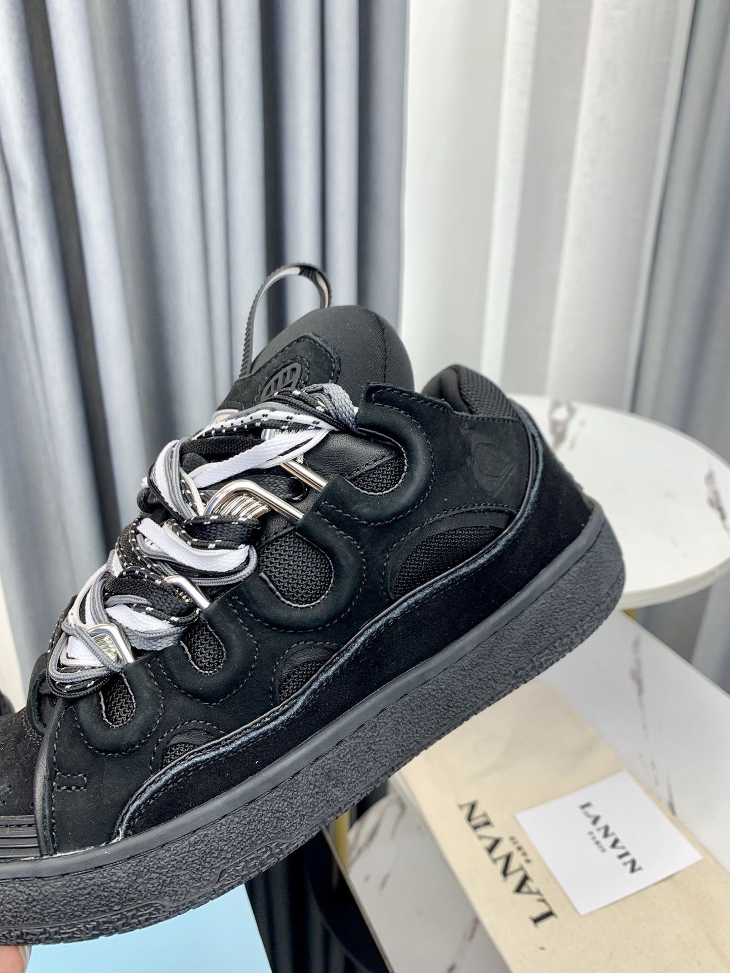 Lanvin Curb Sneaker Black PB250221