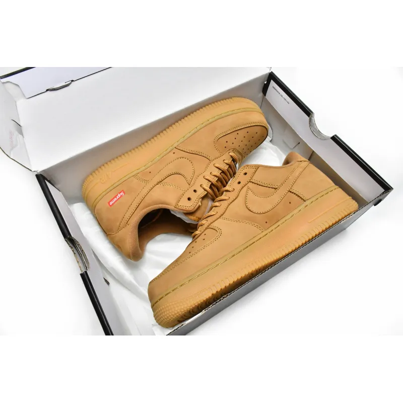 PK God Batch Supreme x Nike Air Force 1 Low Flax DN1555-200