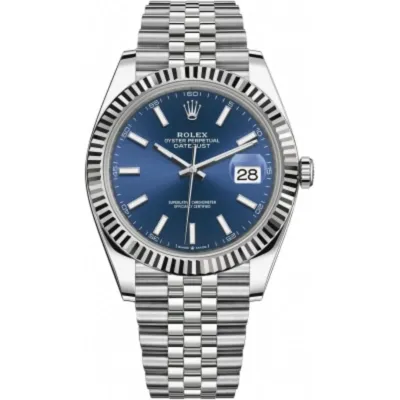 ROLEX Datejust 41 Steel & White Gold M126334-0002 01