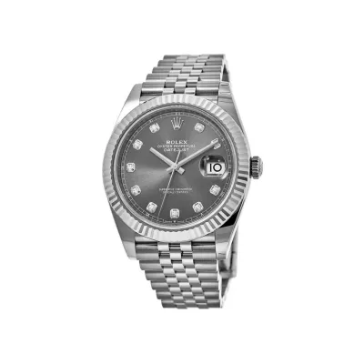 ROLEX Datejust 41 Steel & White Gold M126334-0006 02