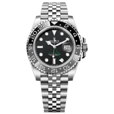 Rolex GMT-Master II in Oystersteel m126710grnr-0003 01