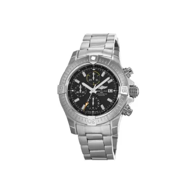 Breitling Avenger Chronograph 45 Black Dial Stainless Steel Men's Watch A13317101B1A1 01