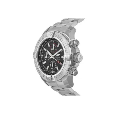 Breitling Avenger Super Avenger Chronograph 48 Black Dial Steel Men's Watch A13375101B1A1 02