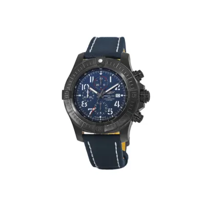 Breitling Super Avenger Chronograph 48 Night Mission Blue Dial Men's Watch V13375101C1X2 01
