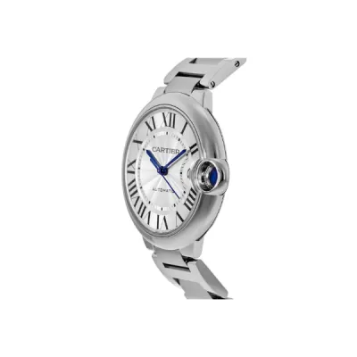Cartier Ballon Bleu 40mm Silver Dial Steel Unisex Watch WSBB0040 02