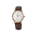 IWC Portofino Automatic 18kt Rose Gold Silver Dial Leather Strap Men's Watch IW356504