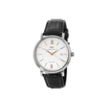 IWC Portofino Automatic Silver & Gold Dial Black Leather Strap Men's Watch IW356517