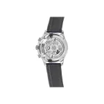 IWC Portugieser Automatic 7 Day Power Reserve Silver Blue Dial Leather Men's Watch IW500705
