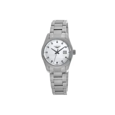 Longines Conquest Classic Diamond Dial Women's Watch L2.286.4.87.6 01