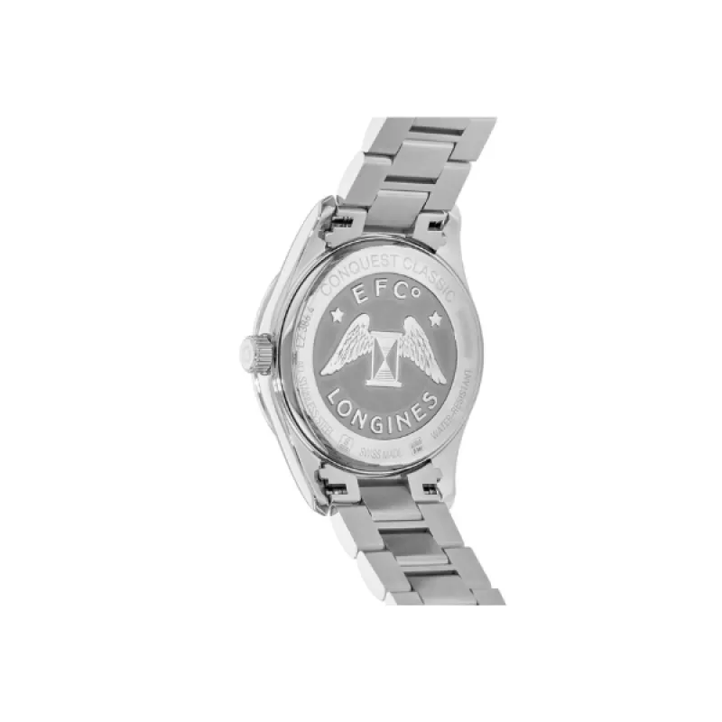 Longines Conquest Classic Silver Dial Stainless Steel Women's Watch L2.386.4.72.6