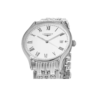 Longines Lyre Quartz 35mm White Dial Steel Unisex Watch L4.759.4.11.6 02