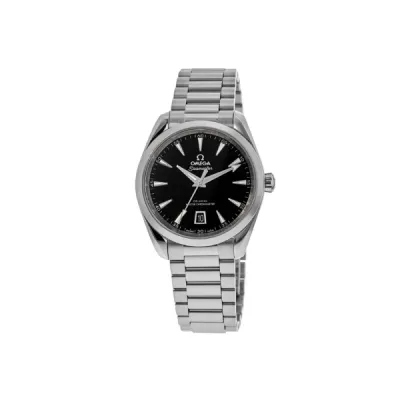 Omega Seamaster Aqua Terra 150M 38mm Automatic Black Dial Steel Men's Watch 220.10.38.20.01.004 01