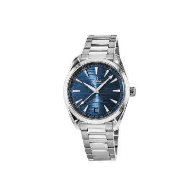 Omega Seamaster Aqua Terra 150M Automatic Teak Blue Dial Steel Men's Watch 220.10.41.21.03.004 01