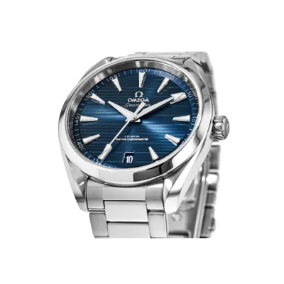 Omega Seamaster Aqua Terra 150M Automatic Teak Blue Dial Steel Men's Watch 220.10.41.21.03.004 02