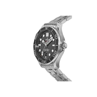 Omega Seamaster Diver 300M Automatic Black Dial Steel Bracelet Men's Watch 210.30.42.20.01.001 02