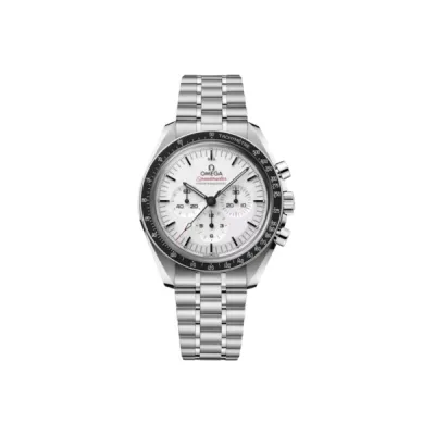 Omega Speedmaster Moonwatch Chronograph White Dial Steel Men's Watch 310.30.42.50.04.001 01