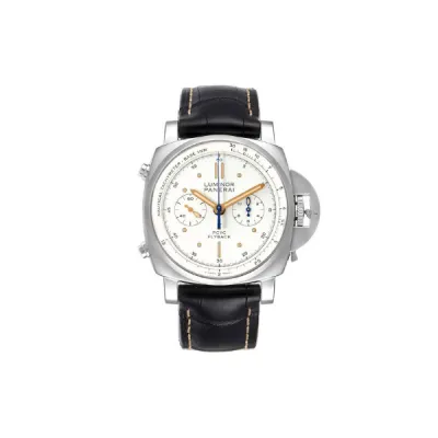 Panerai Luminor 1950 Flyback Chronograph Steel Watch PAM00654 01
