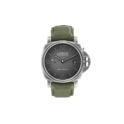 Panerai Luminor 1950 Navy Seals Limited Edition Mens 44mm Watch PAM01412 01