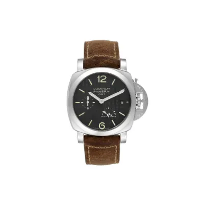 Panerai Luminor 1950 Power Reserve 3 Day GMT Mens Watch PAM00537-32113 01
