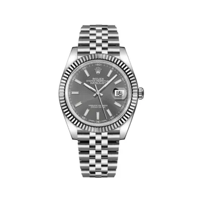 ROLEX Datejust 41 Steel & White Gold M126334-0014 01