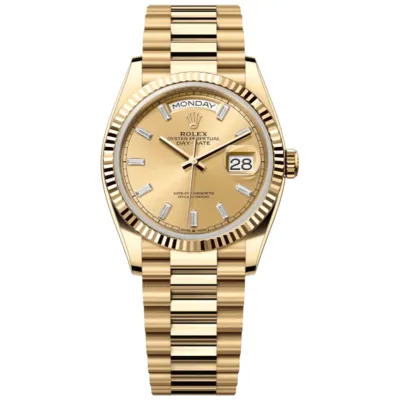 ROLEX Day-Date Yellow Gold Women's Watch M128238-0132 01
