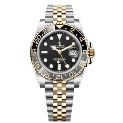 ROLEX GMT Master ll Yellow Gold and Stainless Steel M126713GRNR-0001 01