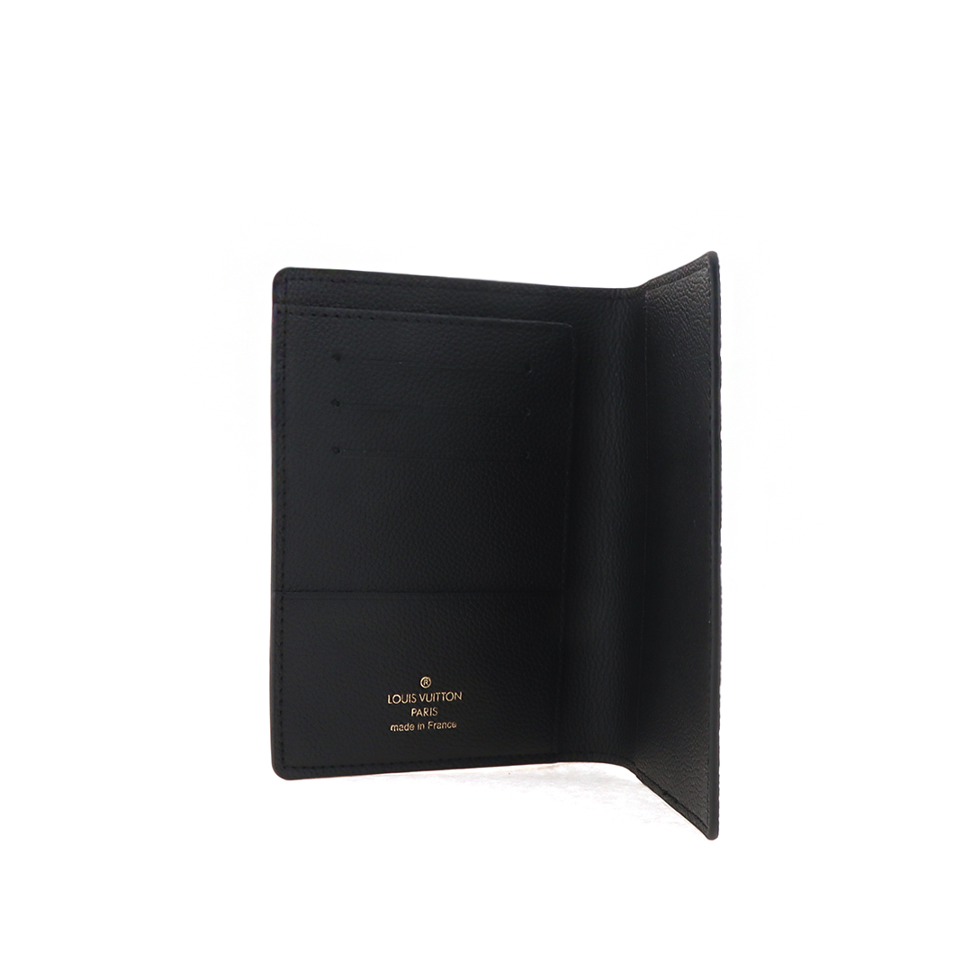 Louis Vuitton Passport Cover Wallet Black 230698290