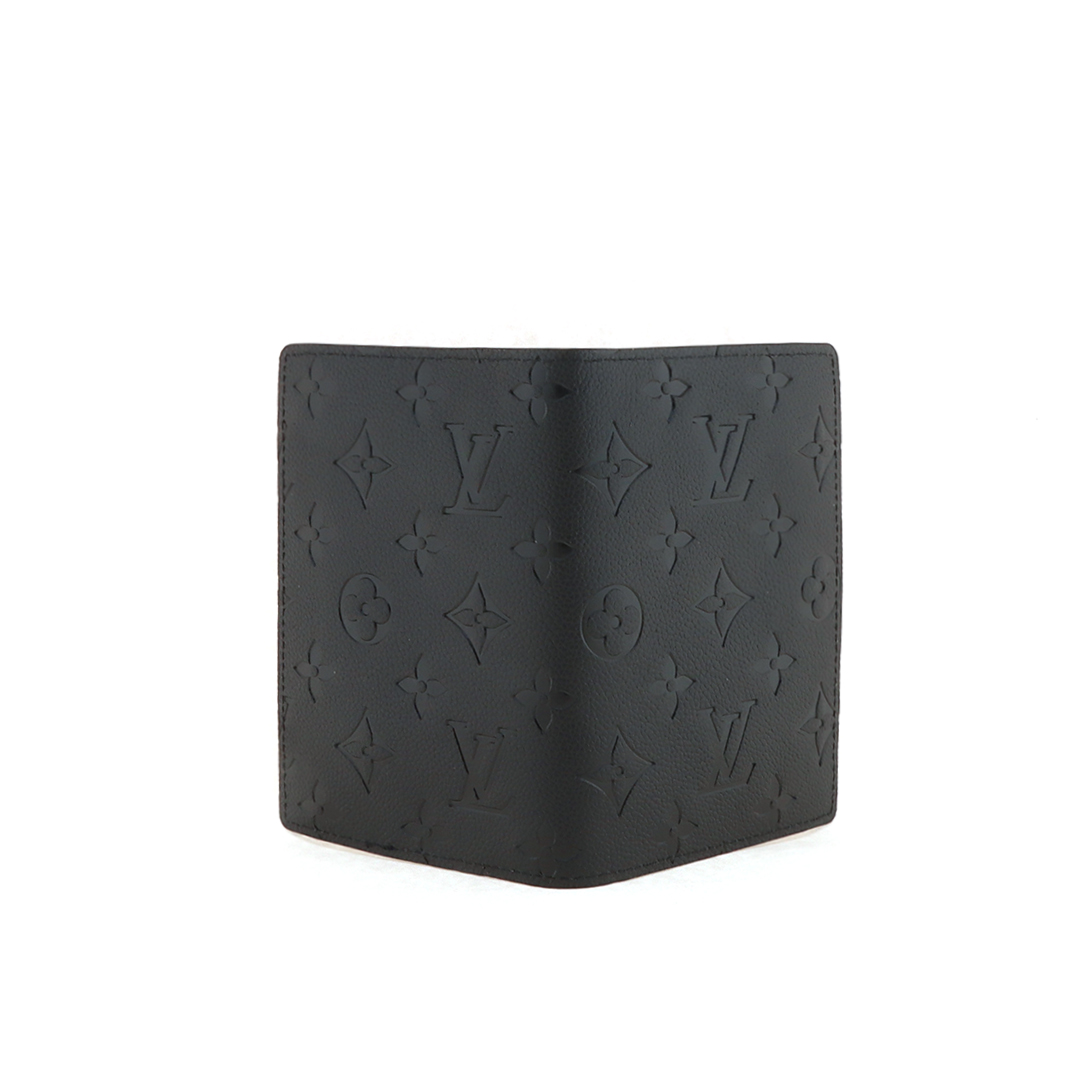 Louis Vuitton Passport Cover Wallet Black 230698290