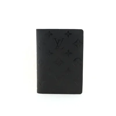 Louis Vuitton Passport Cover Wallet Black 230698290 02