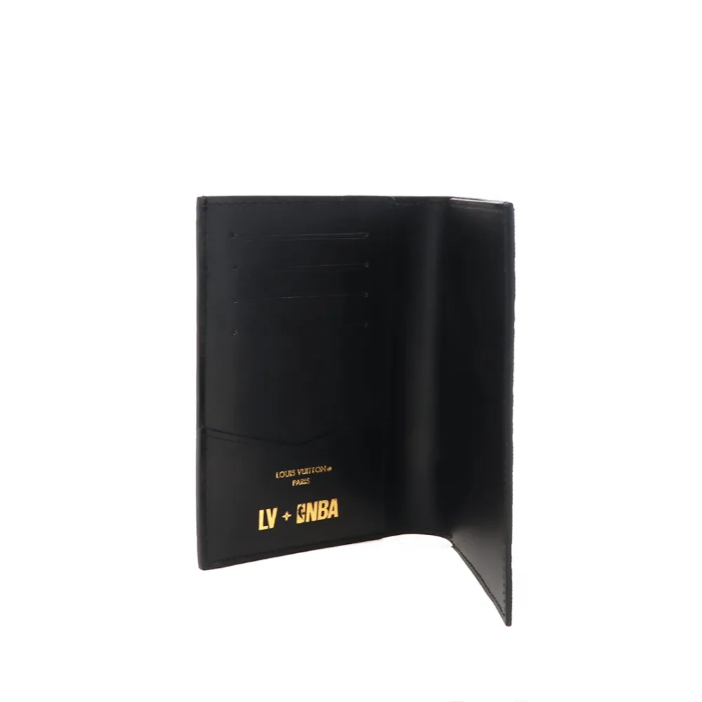 Louis Vuitton x NBA Hero Jacket Leather Multiple Wallet Monogram Black 230698290