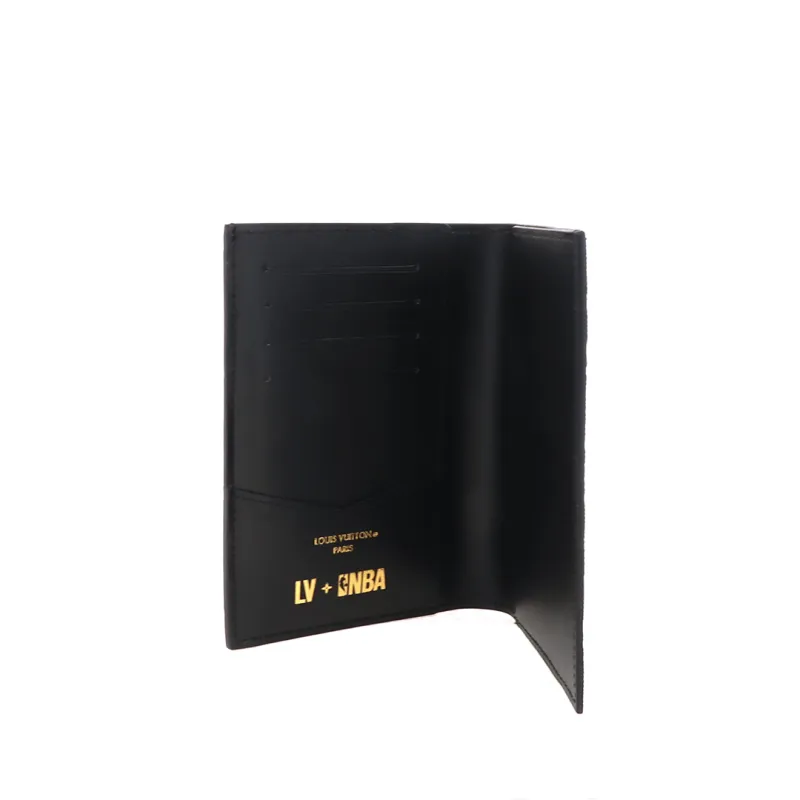 Louis Vuitton x NBA Hero Jacket Leather Multiple Wallet Monogram Black 230698290