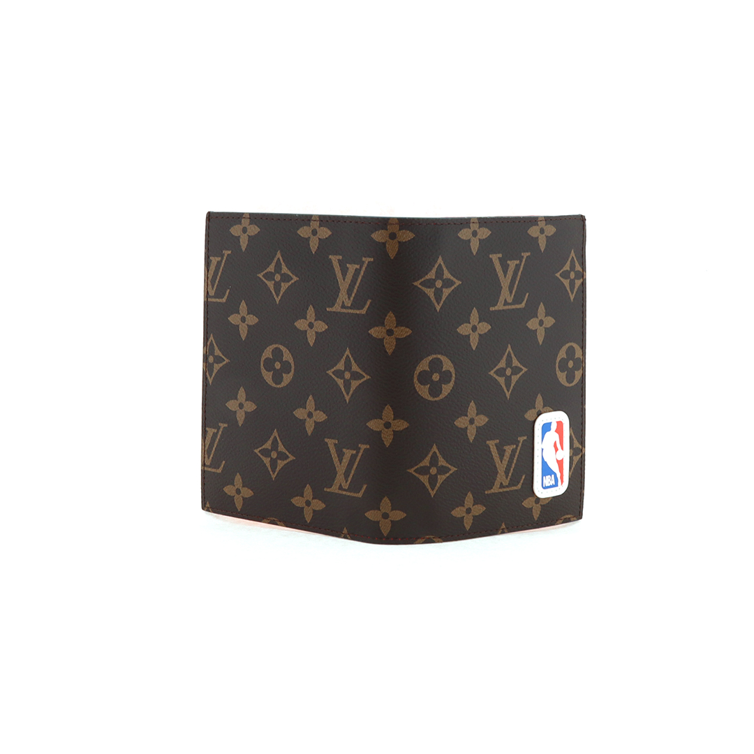 Louis Vuitton x NBA Printed Bifold Wallet Brown Red 230698290