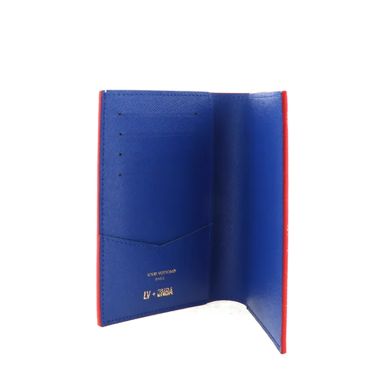 Louis Vuitton x NBA Printed Bifold Wallet White Blue 230698290