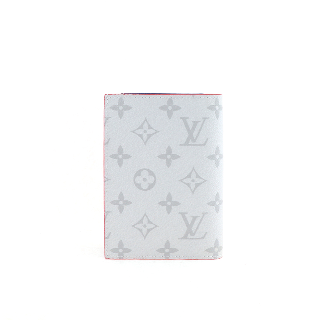 Louis Vuitton x NBA Printed Bifold Wallet White Blue 230698290