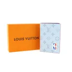 Louis Vuitton x NBA Printed Bifold Wallet White Blue 230698290