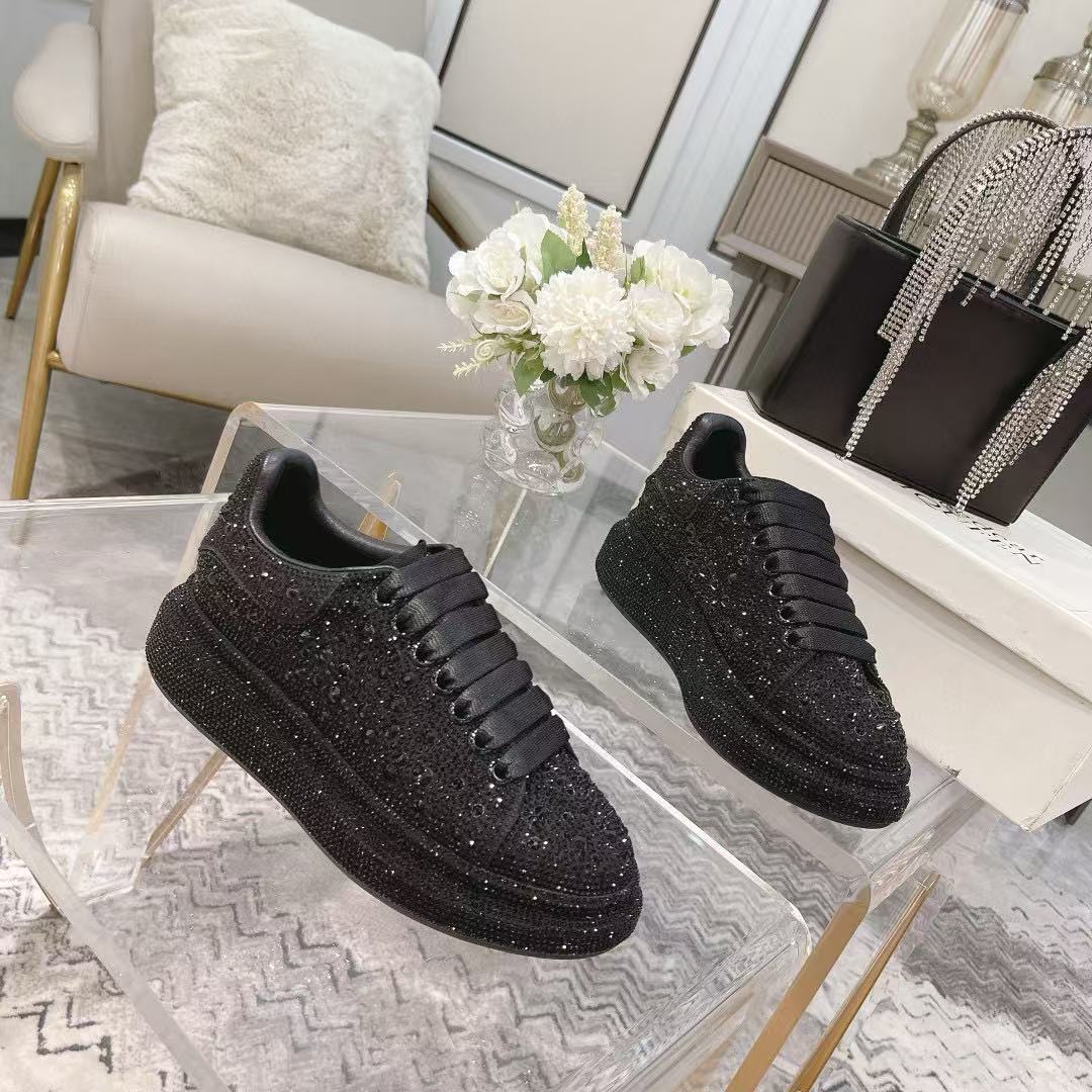 Alexander McQueen Sequined Sneaker PB250305