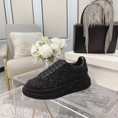 Alexander McQueen Sequined Sneaker PB250305 01