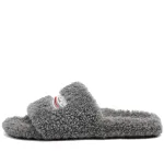 Balenciaga Furry Slide Grey （QC needs at least 5 days or more）