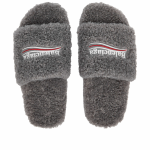Balenciaga Furry Slide Grey （QC needs at least 5 days or more）