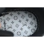 Louis Vuitton LV Trainer Sneaker Black Rivets 1ADDCJ