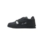 Louis Vuitton LV Trainer Sneaker Black Rivets 1ADDCJ