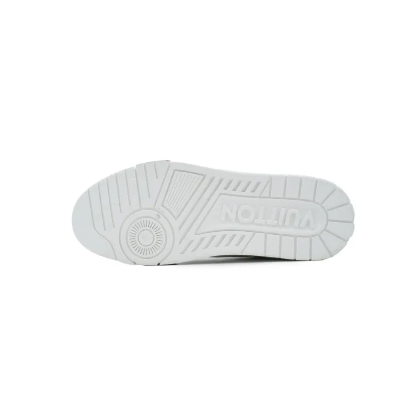 Louis Vuitton LV Trainer Sneaker White Rivets 1ADDC0