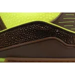 Louis Vuitton LV Trainer Sneaker Yellow Brown Diamond 1A8Z6K